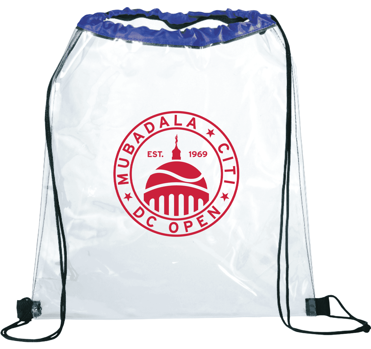 Rally Clear Drawstring Bag