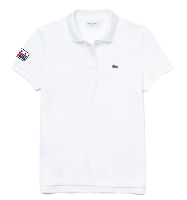 Lacoste slim top fit polo white