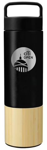 Citi Open Circle Tournament Logo 18oz Tumbler - Black