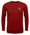 Tournament Logo Athletic Longsleeve - Red