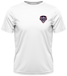 Badge Logo Athletic Tee - White