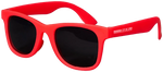 Youth Matte Sunglasses - Red