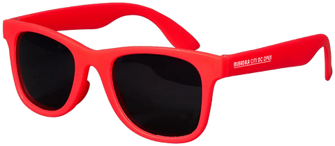 Youth Matte Sunglasses - Red