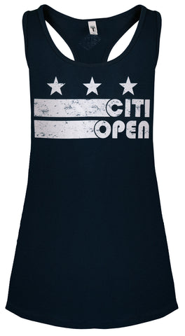 Womens Citi Open DC Flag District Tank - Navy