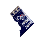 2019 Citi Open State Logo Lapel Pin