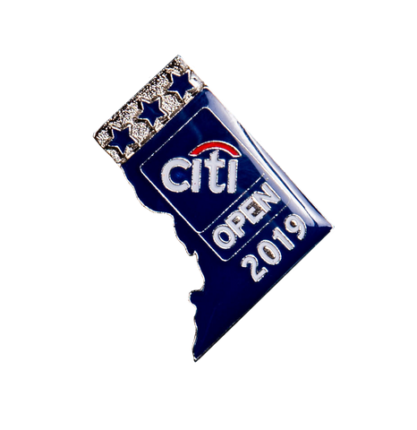2019 Citi Open State Logo Lapel Pin