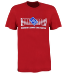 Youth Citi Open Tennis Net Tee - Red