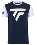 Tournament Logo Tecnifibre Club Tee - Navy
